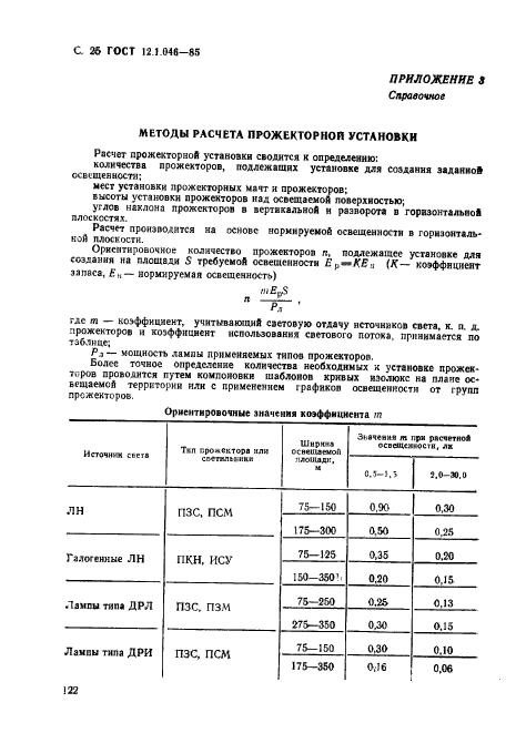 ГОСТ 12.1.046-85