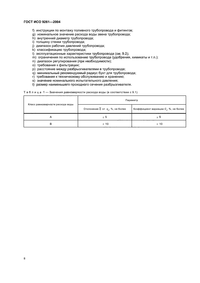 ГОСТ ИСО 9261-2004