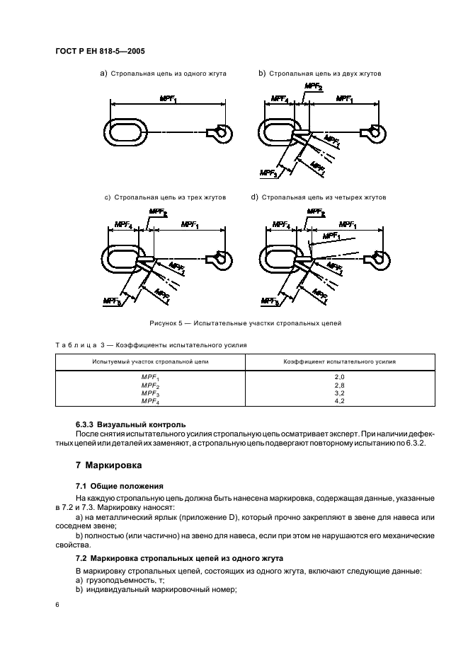 ГОСТ Р ЕН 818-5-2005