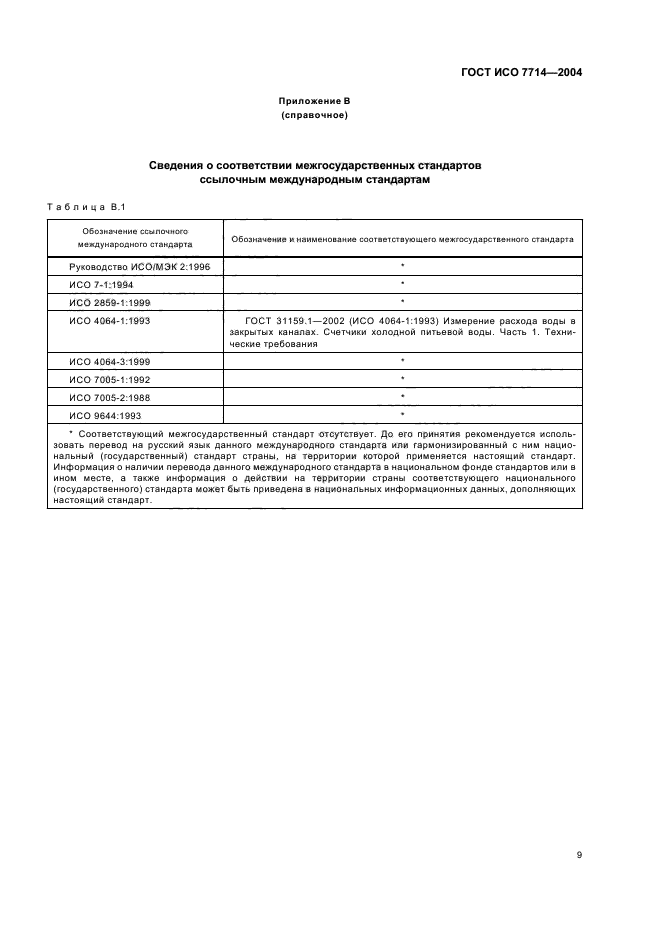 ГОСТ ИСО 7714-2004