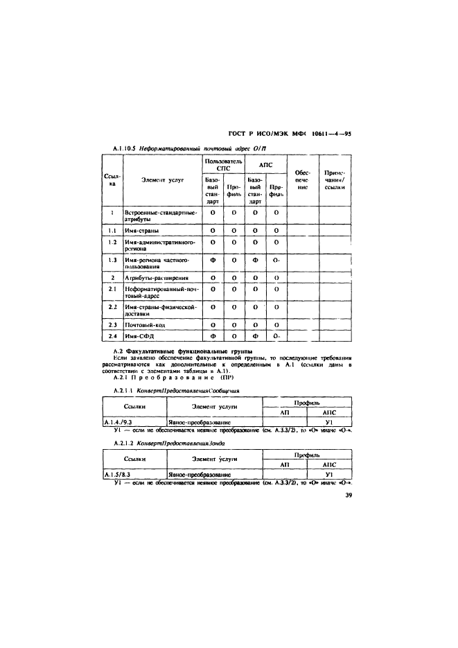 ГОСТ Р ИСО/МЭК МФС 10611-4-95