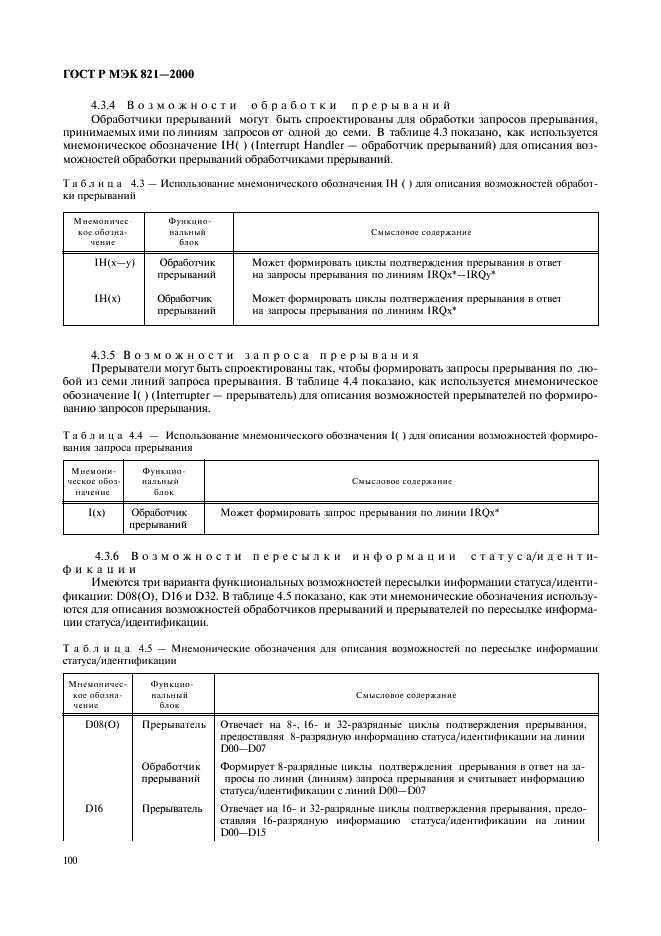 ГОСТ Р МЭК 821-2000