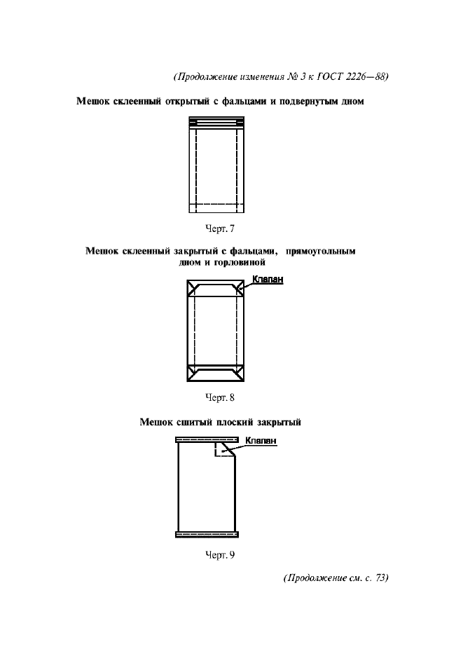 Изменение №3 к ГОСТ 2226-88