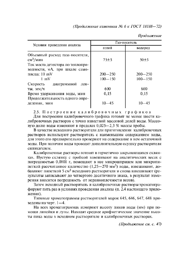 Изменение №6 к ГОСТ 18188-72