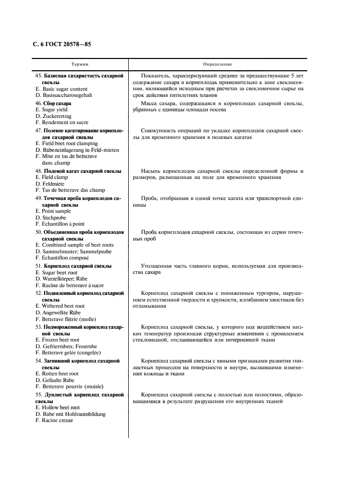 ГОСТ 20578-85