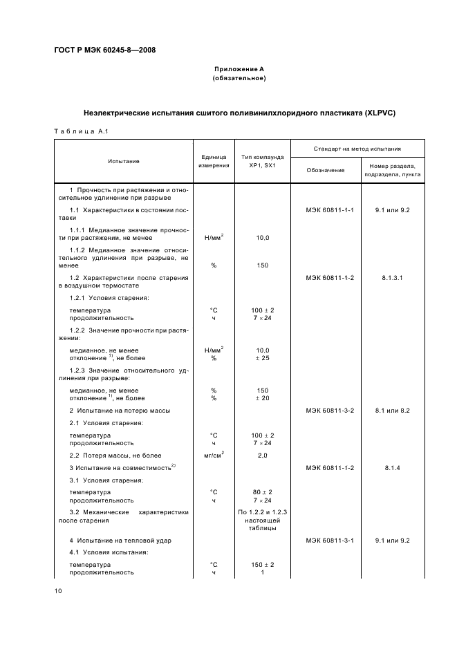 ГОСТ Р МЭК 60245-8-2008