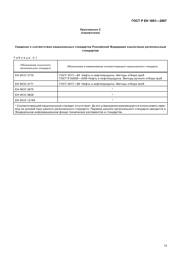 ГОСТ Р ЕН 1601-2007