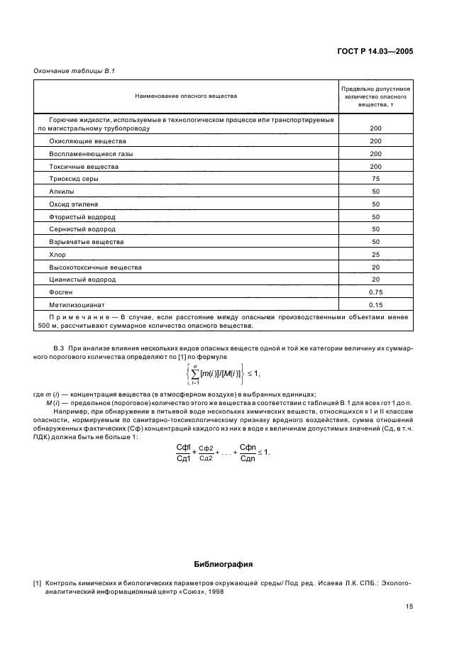 ГОСТ Р 14.03-2005