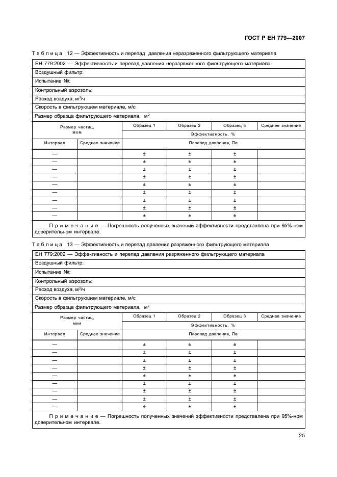 ГОСТ Р ЕН 779-2007
