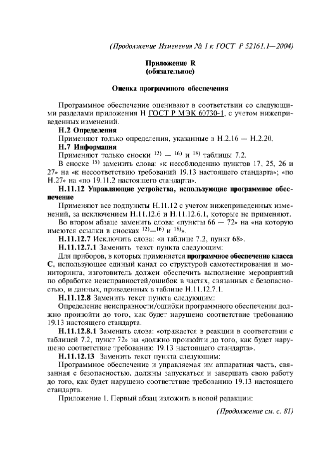 Изменение №1 к ГОСТ Р 52161.1-2004