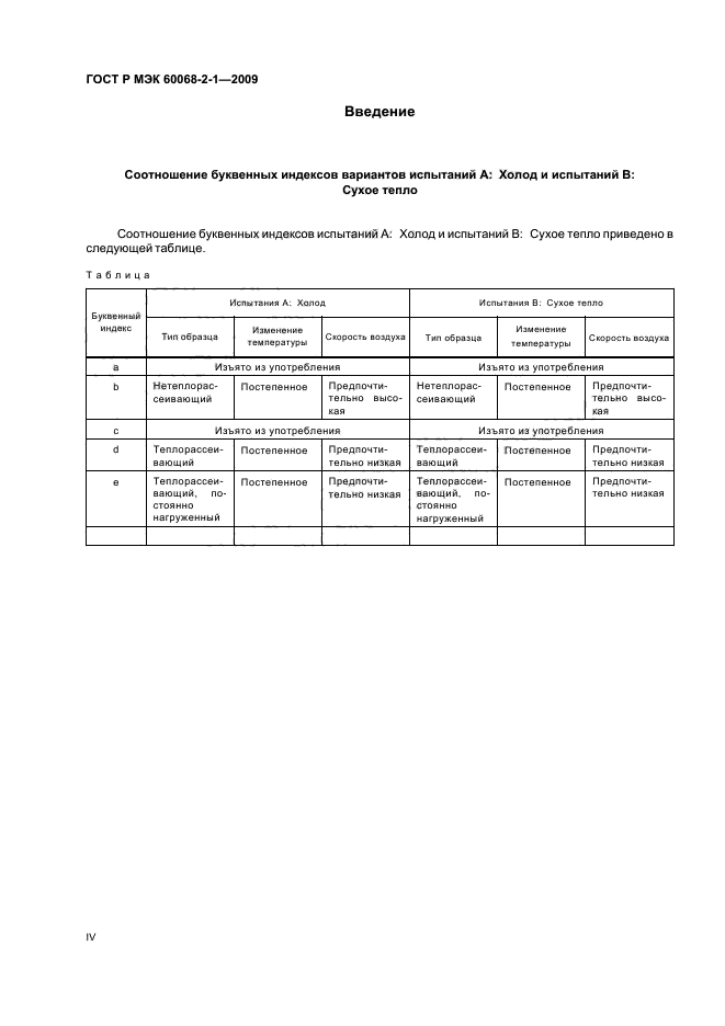 ГОСТ Р МЭК 60068-2-1-2009