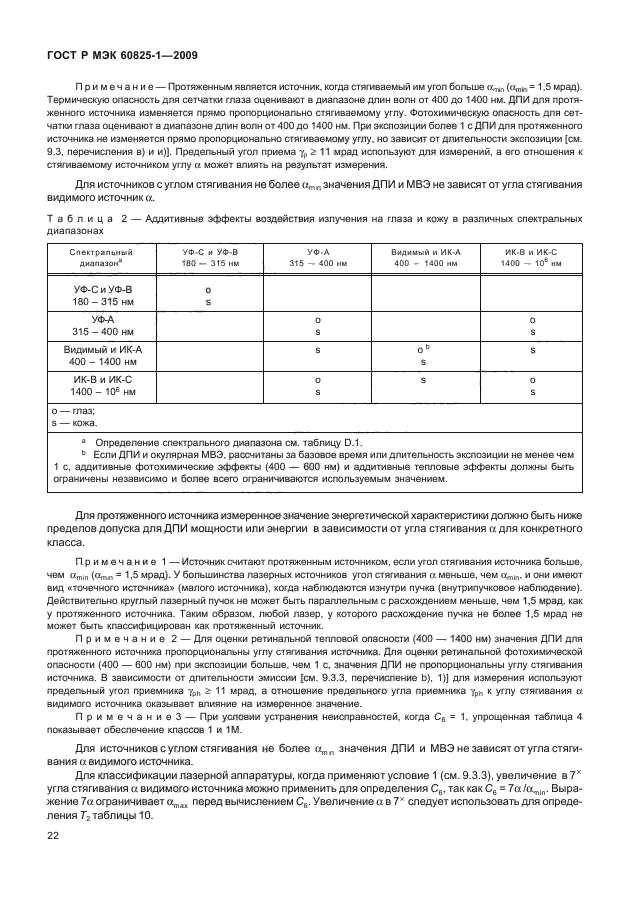 ГОСТ Р МЭК 60825-1-2009