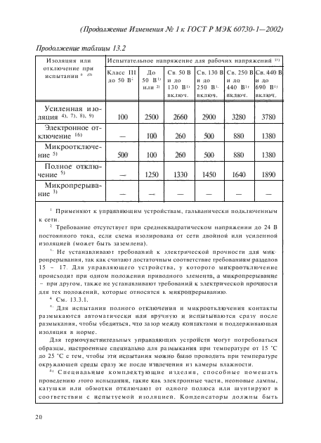 Изменение №1 к ГОСТ Р МЭК 60730-1-2002