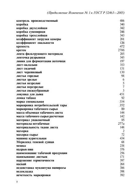 Изменение №1 к ГОСТ Р 52463-2005