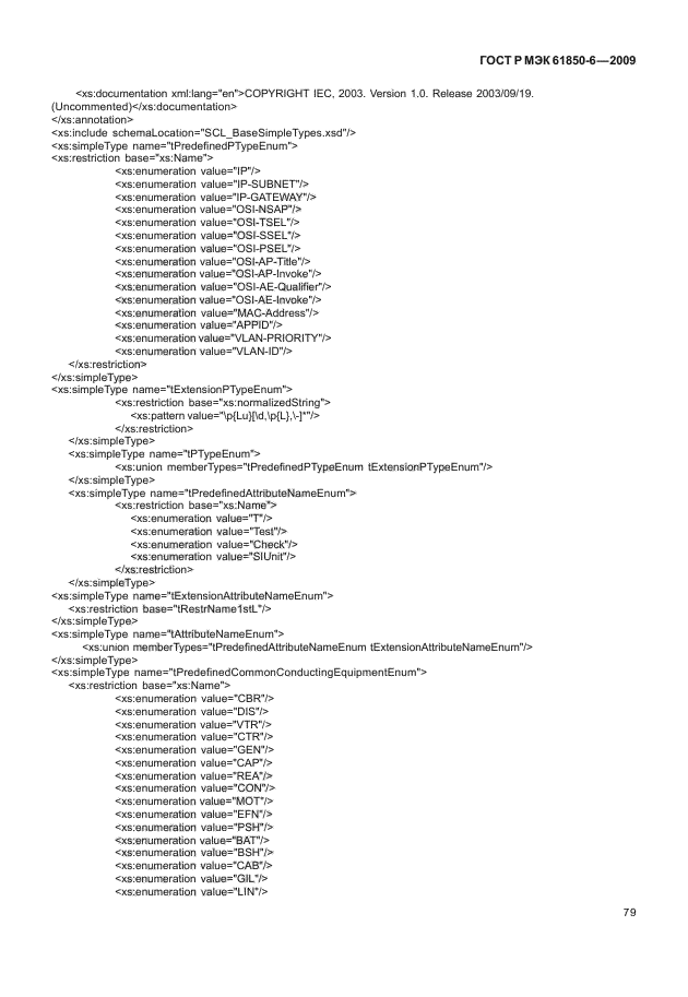 ГОСТ Р МЭК 61850-6-2009