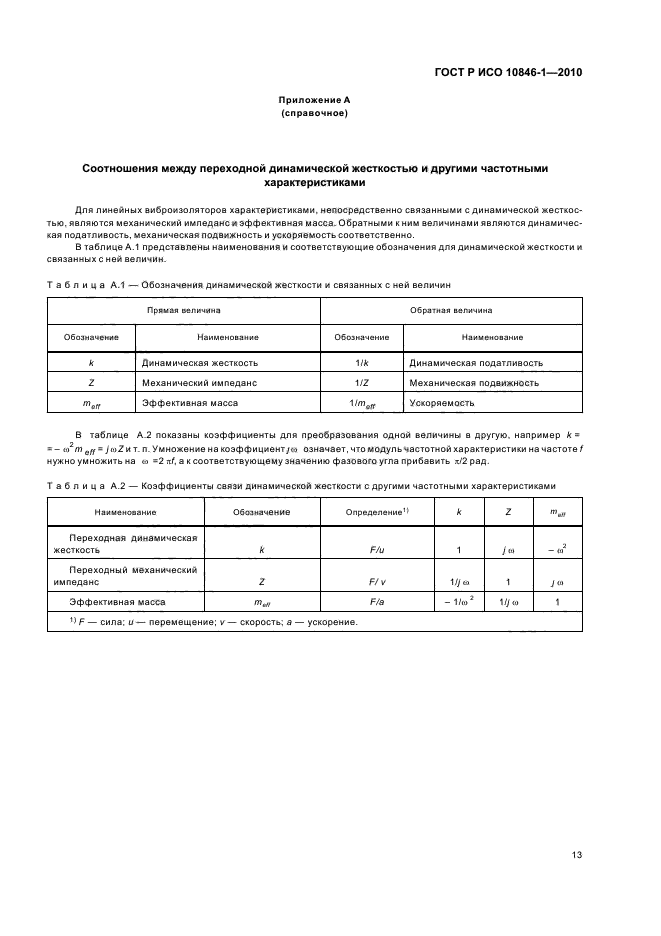 ГОСТ Р ИСО 10846-1-2010