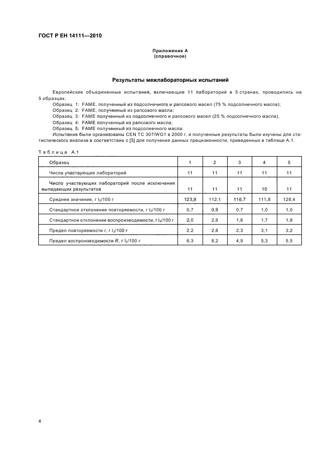 ГОСТ Р ЕН 14111-2010