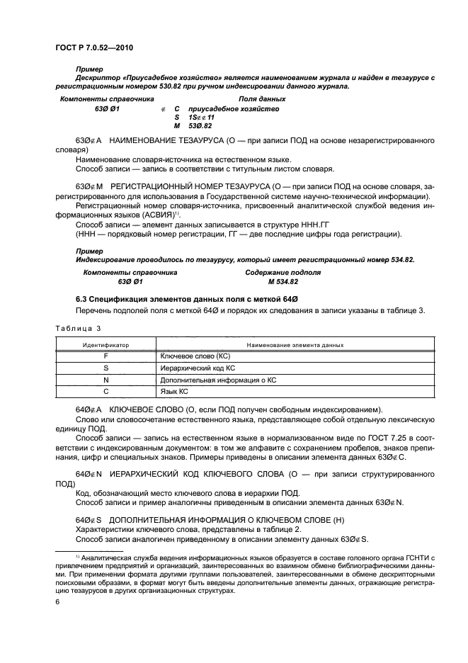 ГОСТ Р 7.0.52-2010