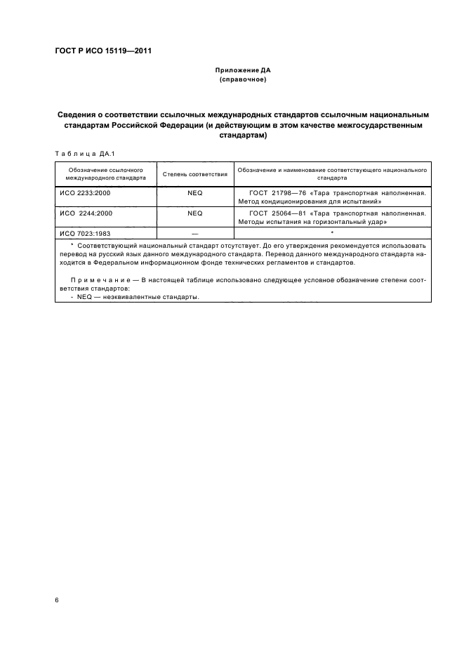 ГОСТ Р ИСО 15119-2011