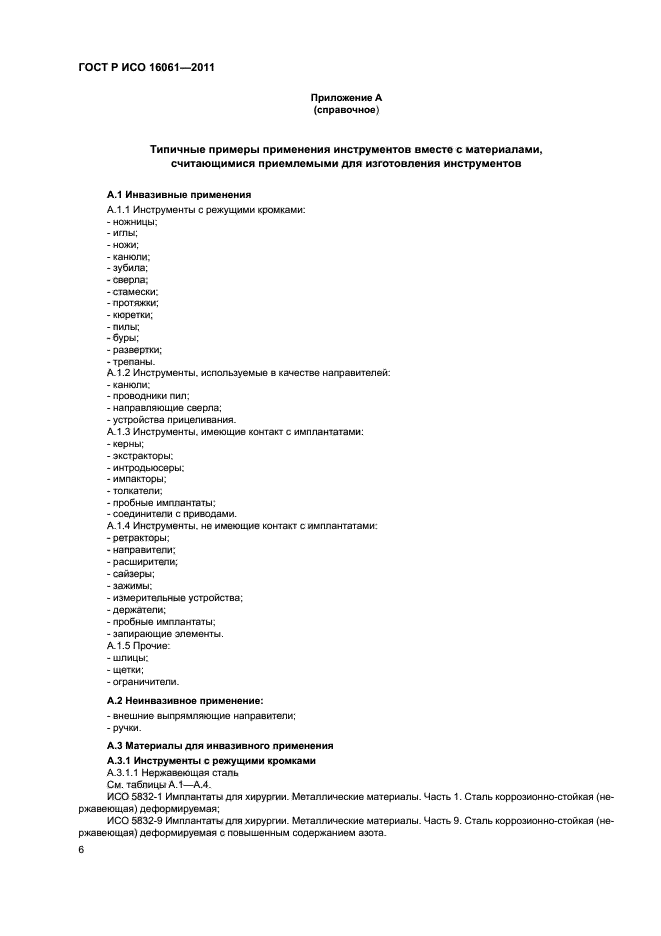 ГОСТ Р ИСО 16061-2011