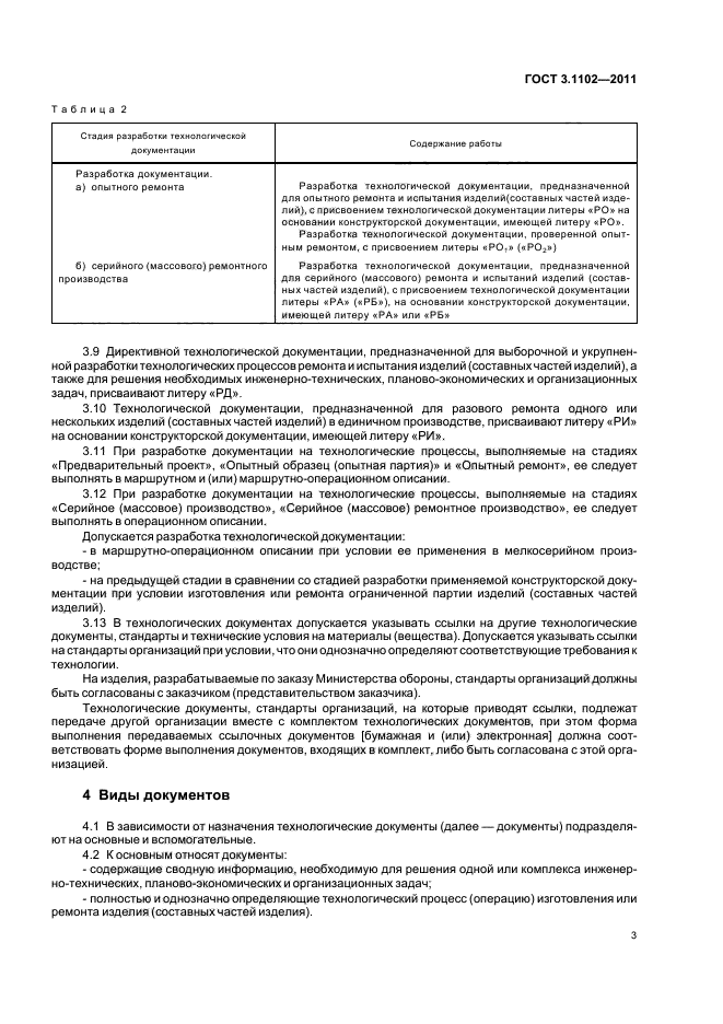 ГОСТ 3.1102-2011