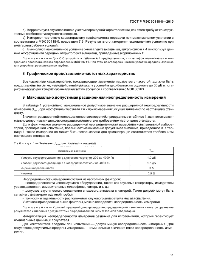 ГОСТ Р МЭК 60118-8-2010