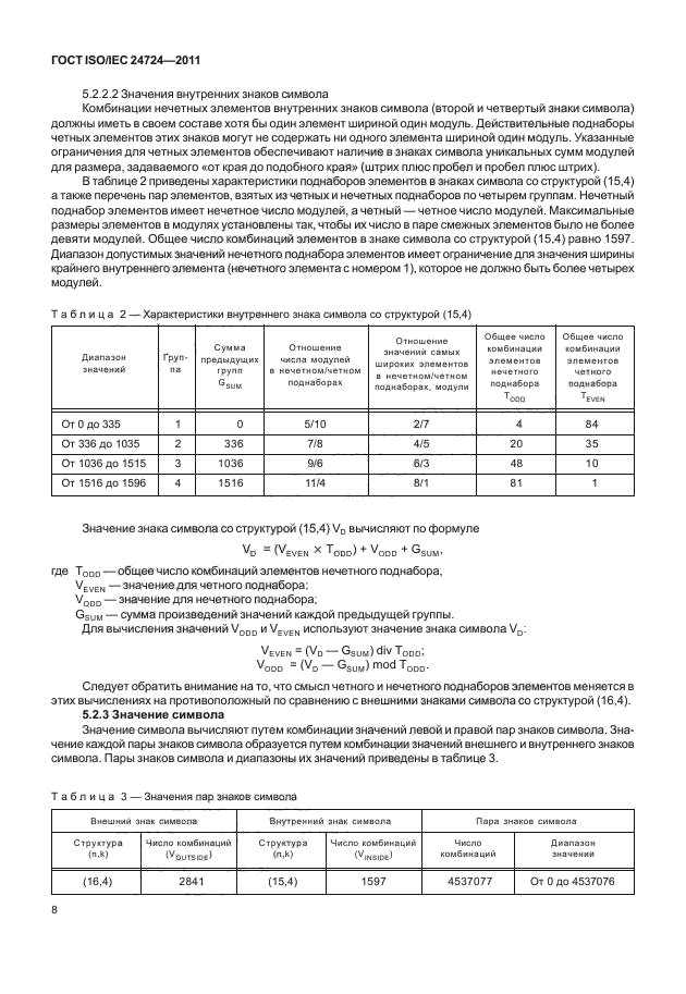 ГОСТ ISO/IEC 24724-2011