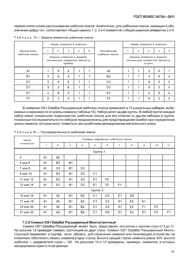 ГОСТ ISO/IEC 24724-2011