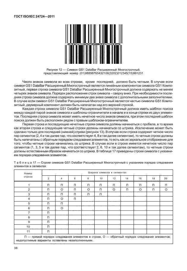 ГОСТ ISO/IEC 24724-2011