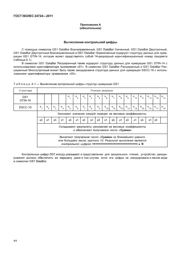 ГОСТ ISO/IEC 24724-2011