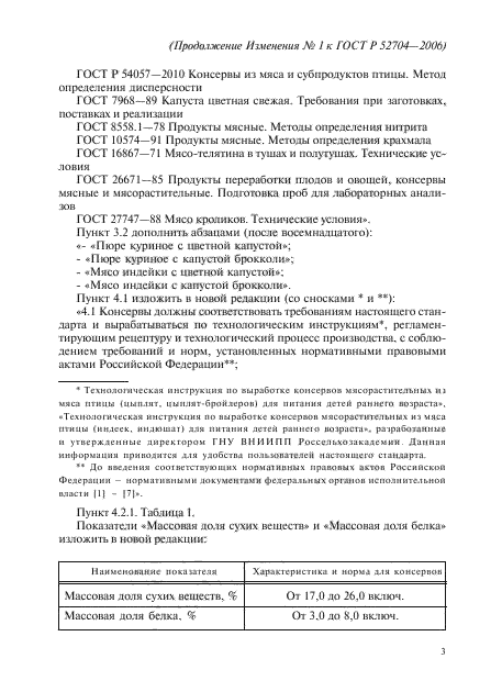 Изменение №1 к ГОСТ Р 52704-2006