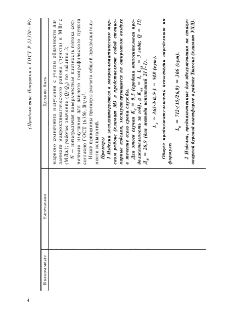 Поправка к ГОСТ Р 51370-99