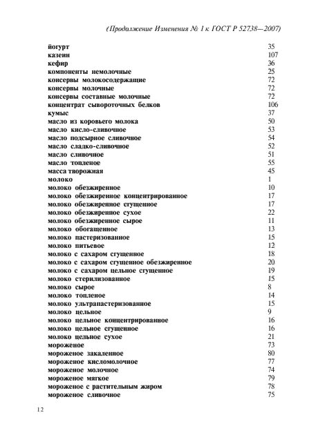 Изменение №1 к ГОСТ Р 52738-2007