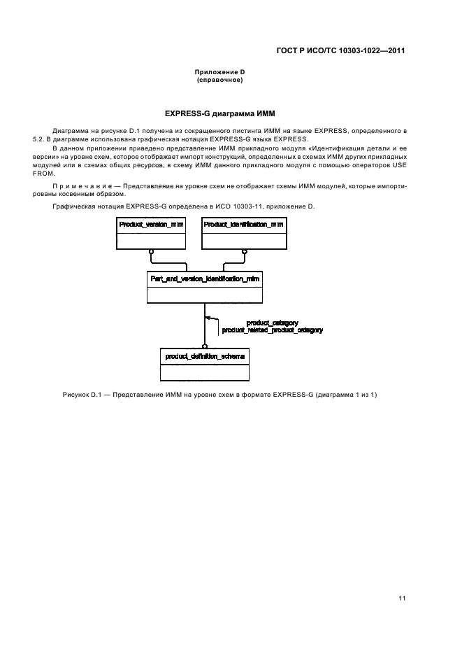 ГОСТ Р ИСО/ТС 10303-1022-2011