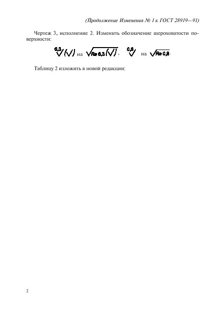 Изменение №1 к ГОСТ 28919-91