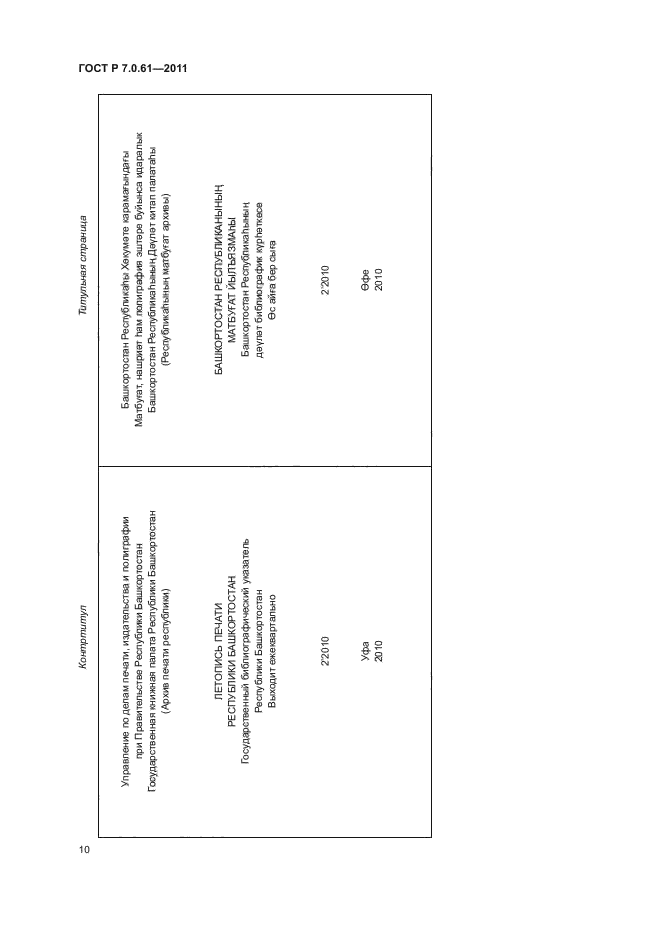 ГОСТ Р 7.0.61-2011