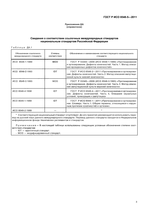ГОСТ Р ИСО 8548-5-2011