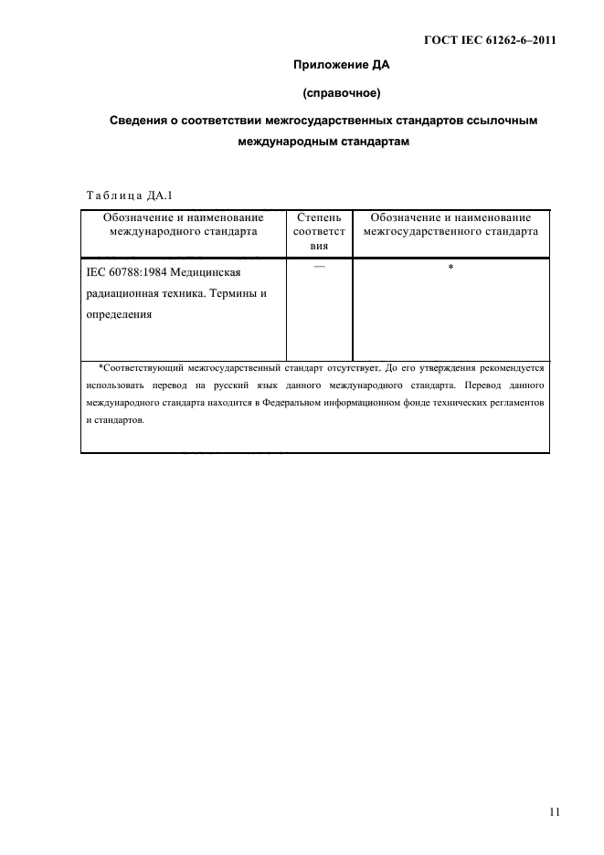 ГОСТ IEC 61262-6-2011