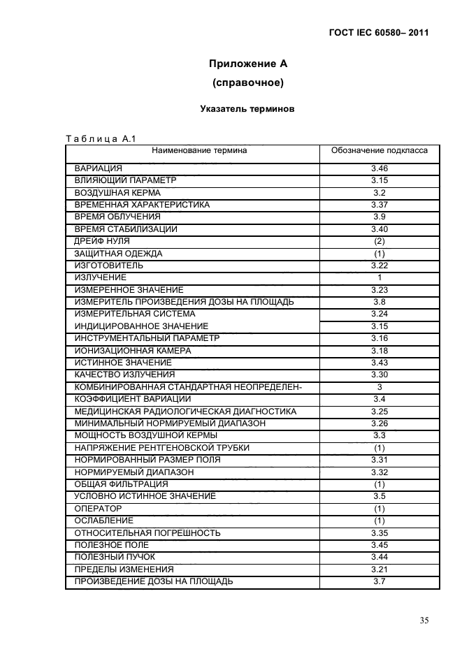 ГОСТ IEC 60580-2011