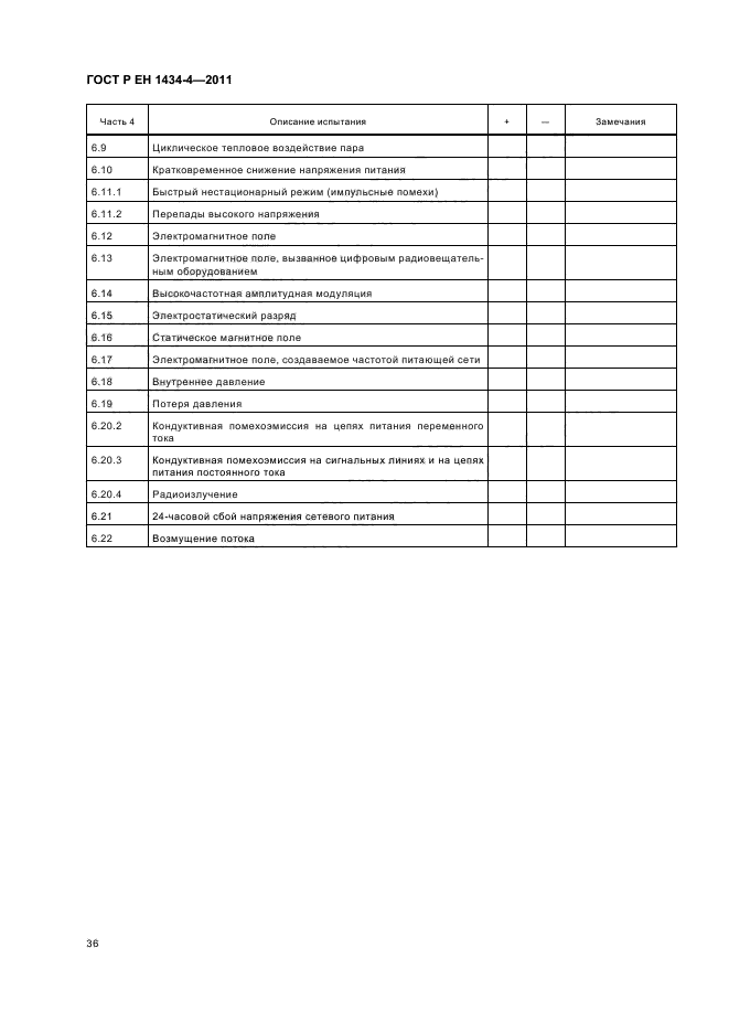 ГОСТ Р ЕН 1434-4-2011