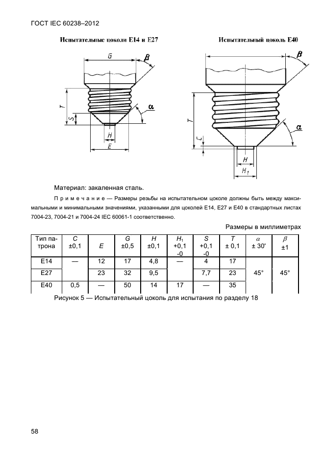 ГОСТ IEC 60238-2012