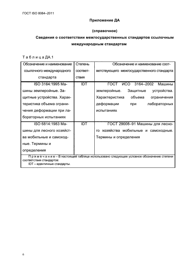 ГОСТ ISO 8084-2011