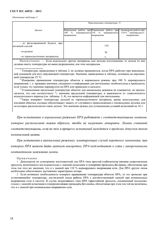 ГОСТ IEC 60922-2012