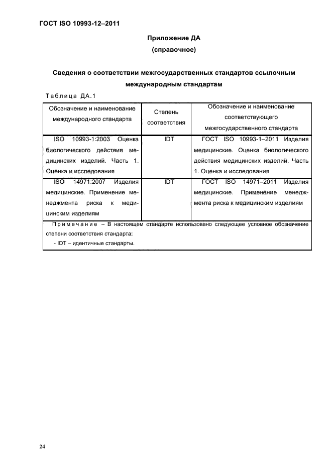 ГОСТ ISO 10993-12-2011