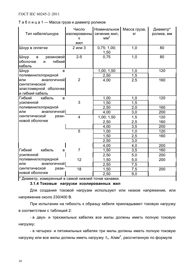 ГОСТ IEC 60245-2-2011