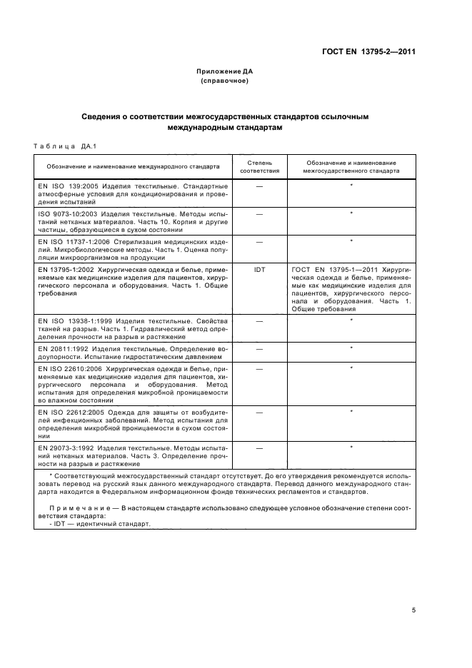 ГОСТ EN 13795-2-2011