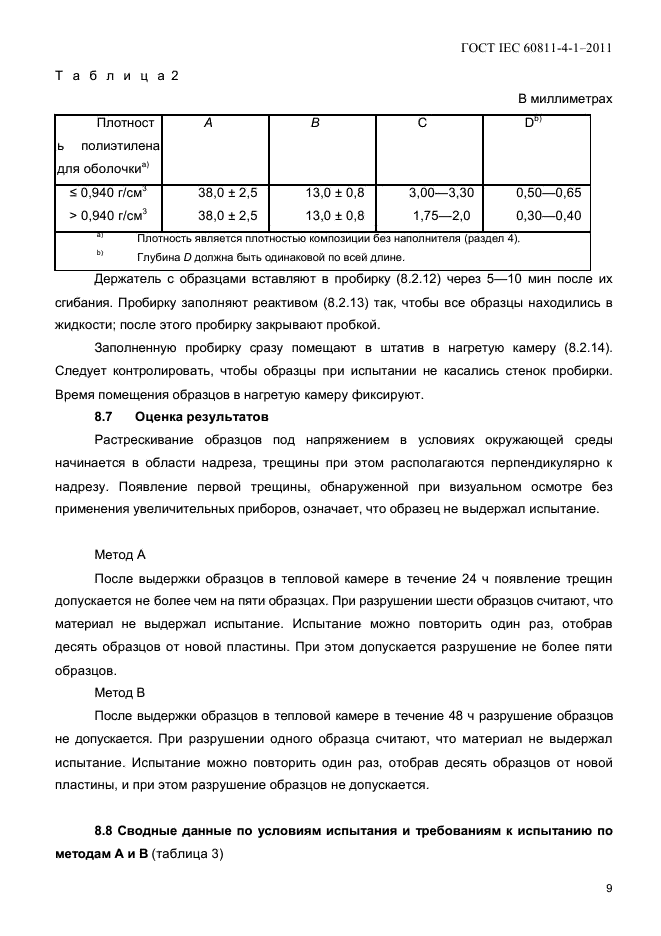 ГОСТ IEC 60811-4-1-2011