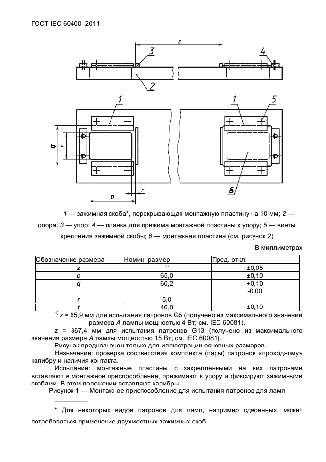ГОСТ IEC 60400-2011