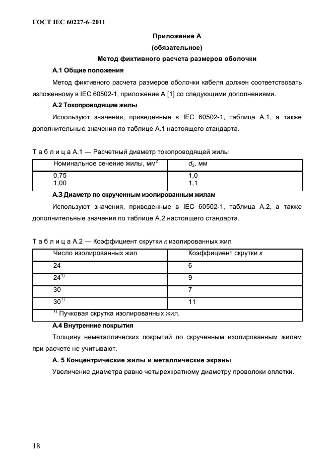ГОСТ IEC 60227-6-2011