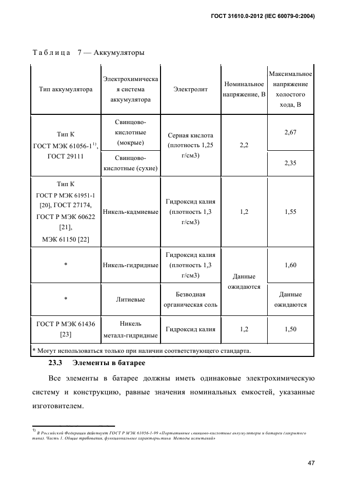 ГОСТ 31610.0-2012